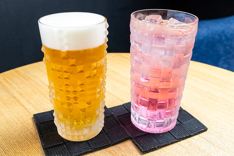 ちょい飲み手帖セットのドリンクは2杯